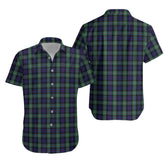 MacKenzie Hunting Green Tartan Hawaiian Shirt